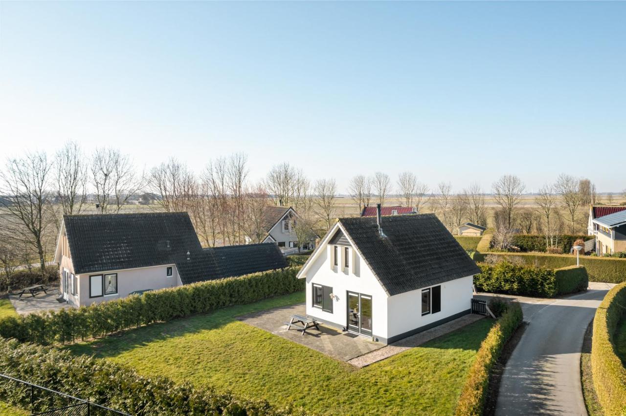 The Frisian Beach House Met Scandinavische Barrel Sauna Vila Tzummarum Exterior foto